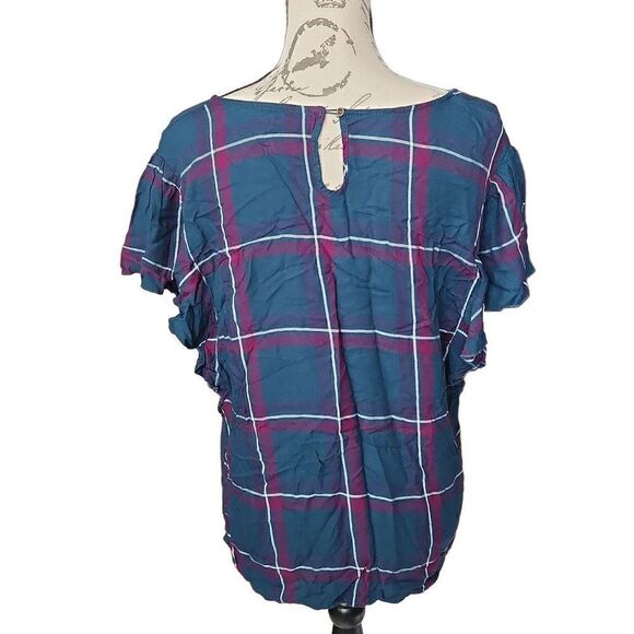 Massini Plaid Blouse  - Picture 6 of 8